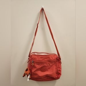NWT Kipling crossbody shoulder bag light orange